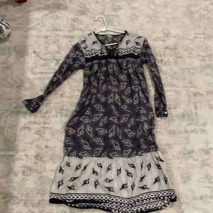 Matta black and white dress